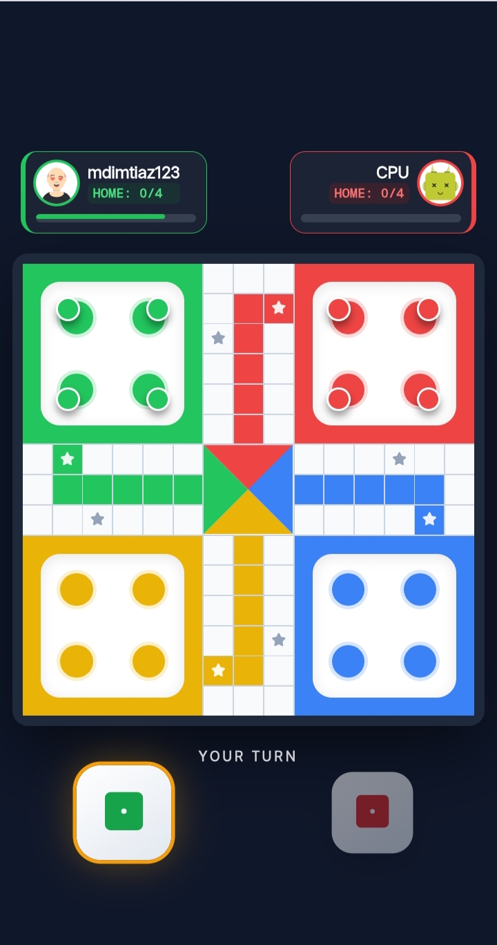 Ludo App Interface